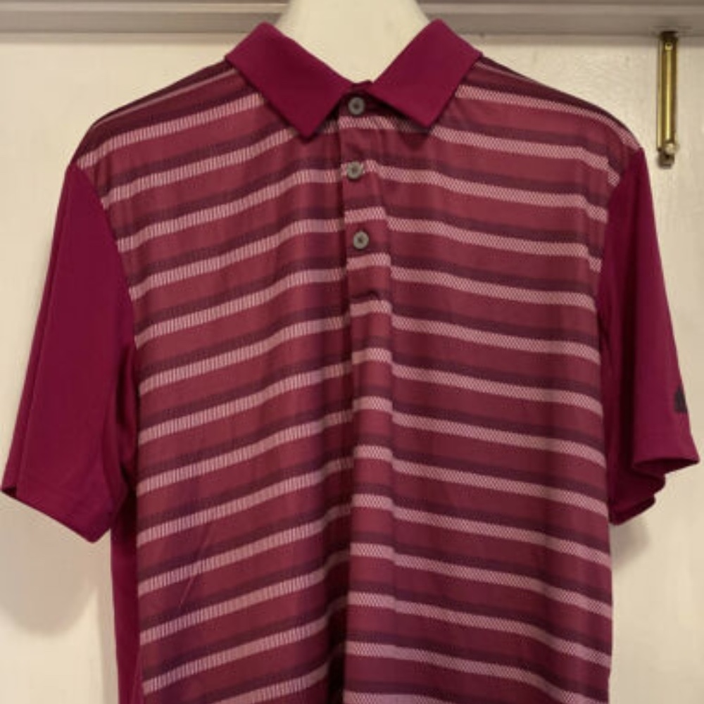 Adidas ClimaCool Competition Stripe Polo XL NWT - Picture 3 of 7